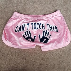 Cute can't touch this booty shorts